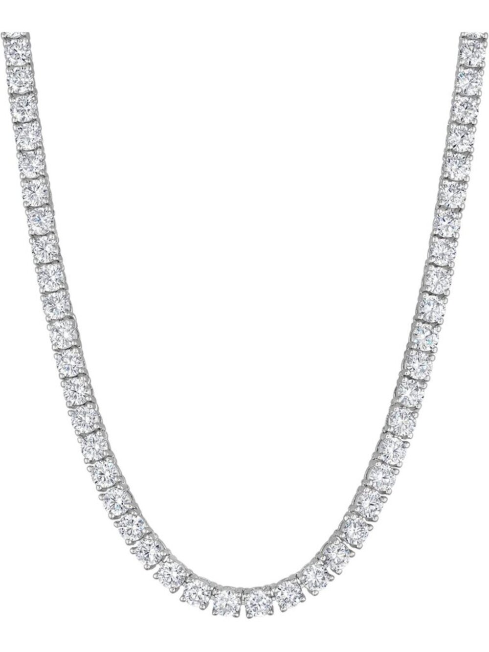Elegant Tennis Necklace for Women | 14K Gold Plated CZ Choker Jewelry